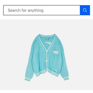 Brand new (sealed in unopened bag) Taylor Swift 1989 cardigan